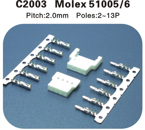  Molex 51005 51006 連接器 C2003
